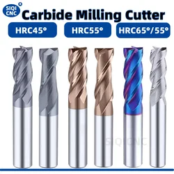 Carbide Radius End Cutter Mill Aluminium Cnc Milling Cutter For Metal Tungsten Steel CNC Maching Endmils