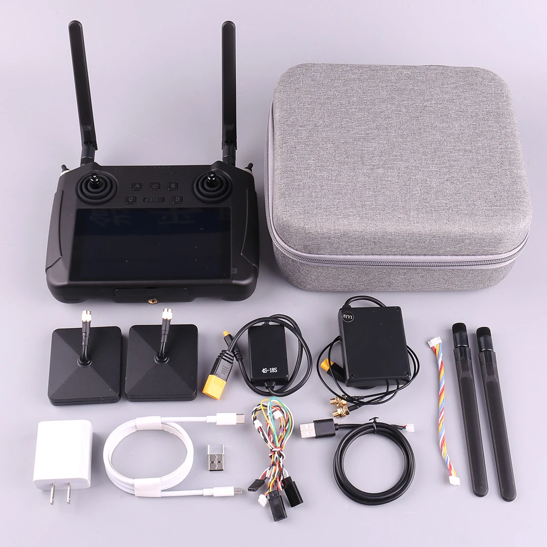SIYI MK15 Industry EditionRadio System Transmitter Remote Control 5.5-Inch HB Screen 1080p FPV 15KM Android OS 2G RAM 16G ROM