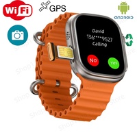4G 5G Smartwatch S9 S10 Ultra Smart Watch With Rotary Camera GPS WIFI Sim Card Slot 128GB Storage ROM Free Download Google Play