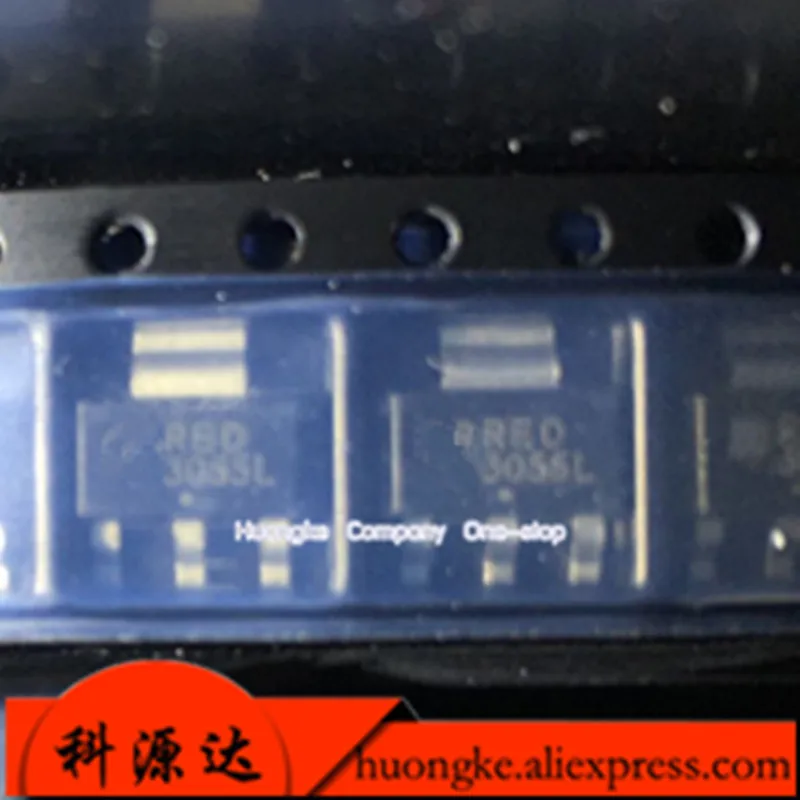 10pcs/lot NTF3055L108T1G T3G 3055L SOT223 60V 3A   In Stock