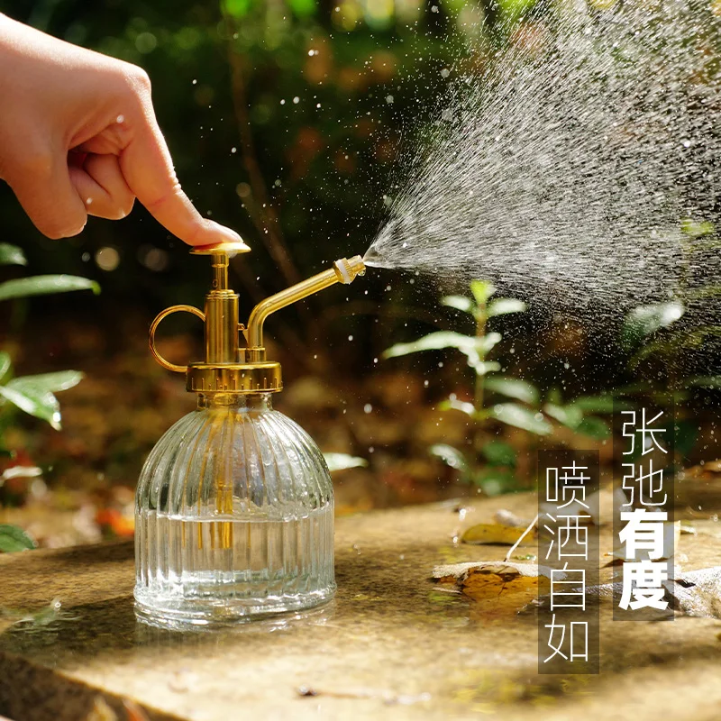 

small watering can Air pressure disinfection Cleaning watering kettle Household gardening watering pot Succulent spray bottle