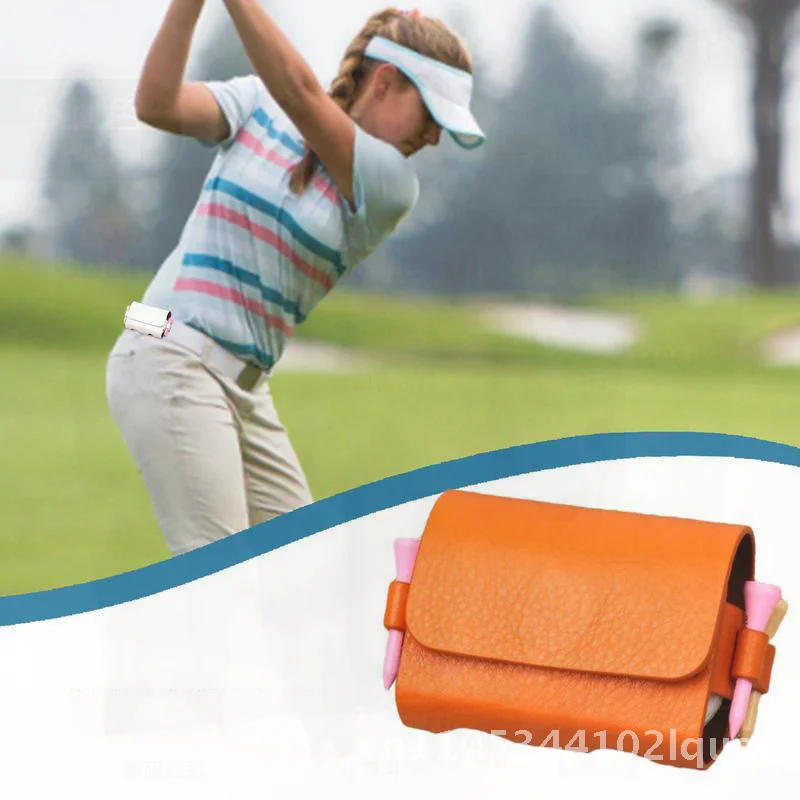 portable-magnetic-golf-bag-with-ball-storage-leather-waist-hanging-hot-sale-spike-bag-waterproof-for-golf-ball-storage-white