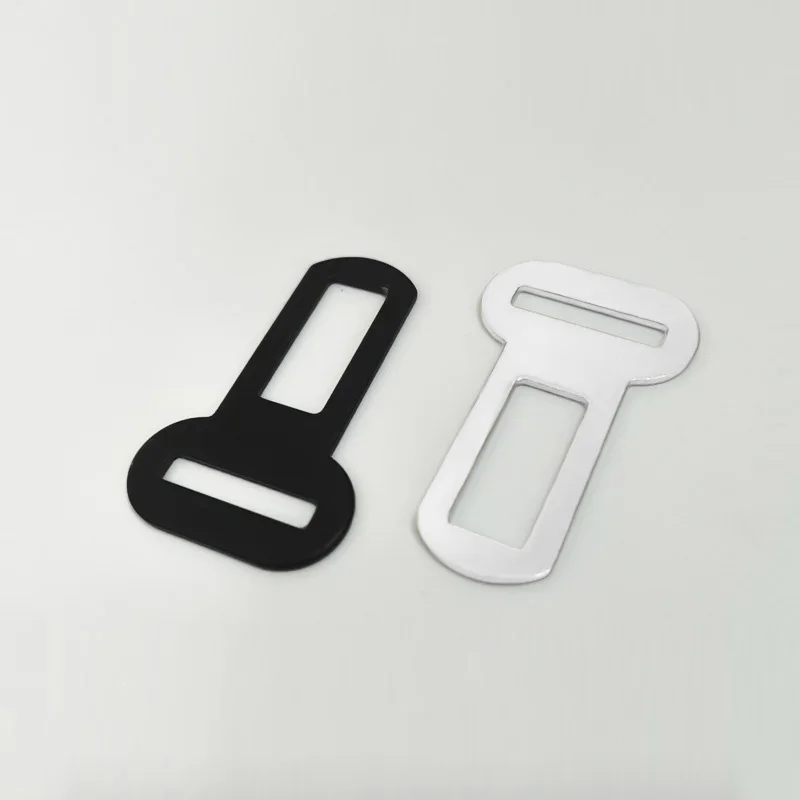 

3PCS Car Buckle Metal Safety Belt Extension Connector Car Front And Rear Row Safety Buckle Belt Plug No Noise Card Slot Hardware