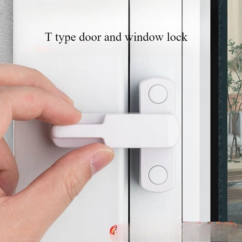 High-Quality Plastic Door and Window Latches – Durable & Easy to Install, Suitable for Balconies, Doors, Windows and Cabinet