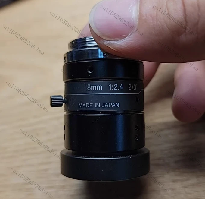 500w 8mm 1:2.4 2/3 lens tested OK