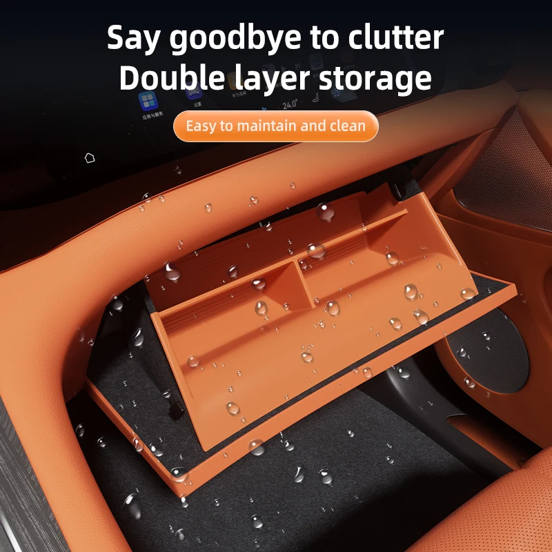 AITO M8 5/6인승 2025 2026 승객석 글로브 박스 수납함 정리함 휴대폰 정리함 실리콘 자동차 내부 액세서리