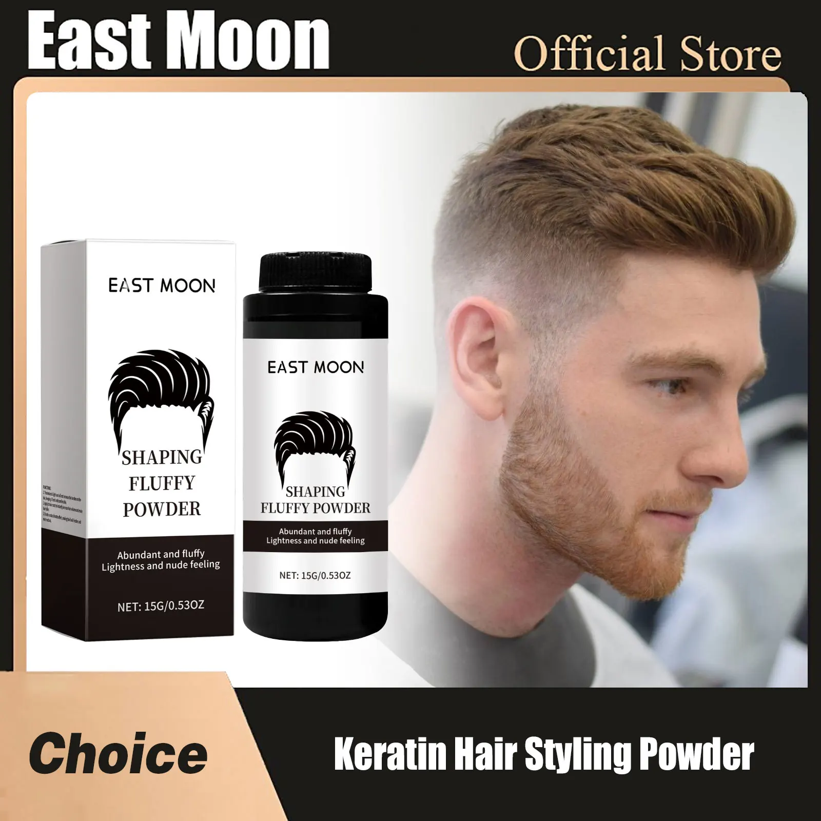 

Keratin Hair Styling Powder Increase Volume Repair Loss Non Greasy Instant Thicken Regrowth Easy Absorb Men Hair Building Powder