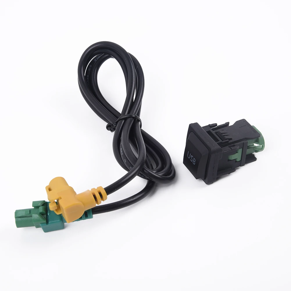 

Enhance your For Golf's entertainment system with 2pcs USB Harness and Switch Socket for RCD510 RNS315 MK5 MK6