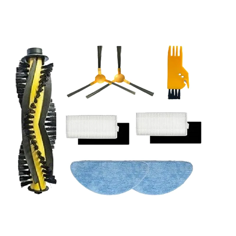 Spazzole laterali Spazzola principale in tessuto con filtro Hepa per aspirapolvere robot Neatsvor X500