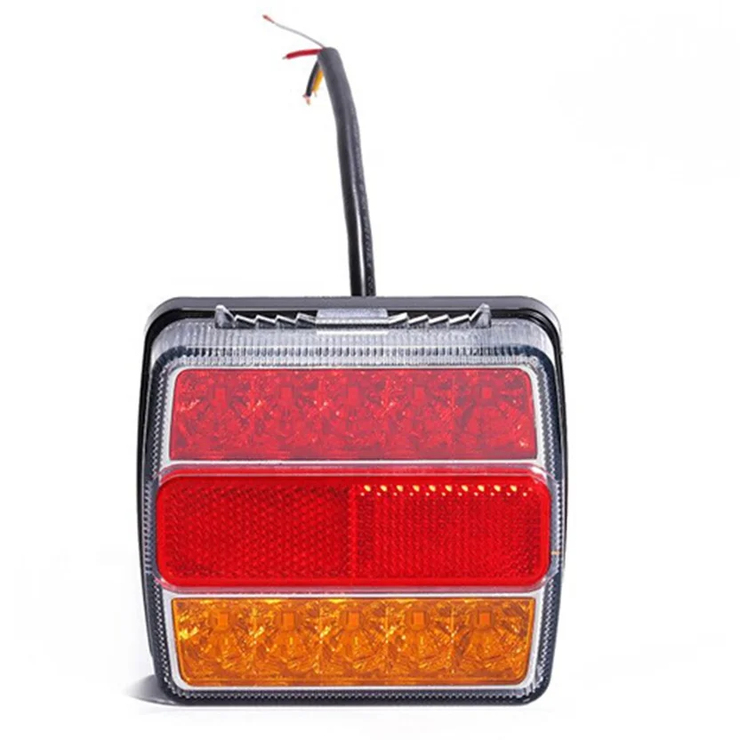 100% Waterproof Magnetic Square New  Boat Truck Semi Truck Side Tail Light