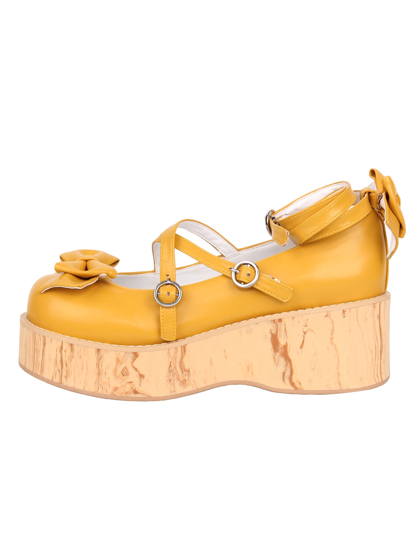 Chaussures Lolita japonaises pour filles, simples, pour étudiantes, fête de thé, nœud papillon, robe de gâteau éponge, nouvelle collection 2025