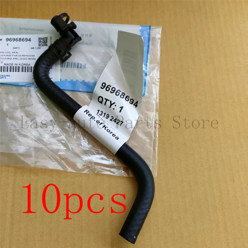 

10X Engine Coolant Air Discharge Hose Assembly For Chevrolet Trax Tracker 1.4T Buick Encore 1.4T Opel MOKKA 1.4T 96968694
