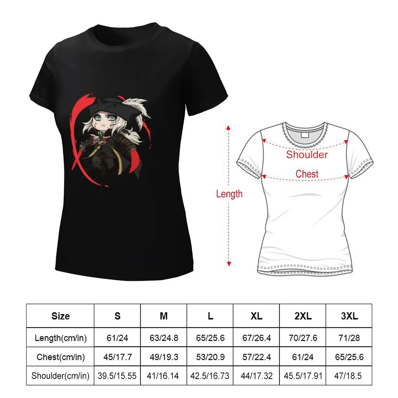 Lady Maria (2022) T-shirt summer tops Blouse tops summer clothes for Women