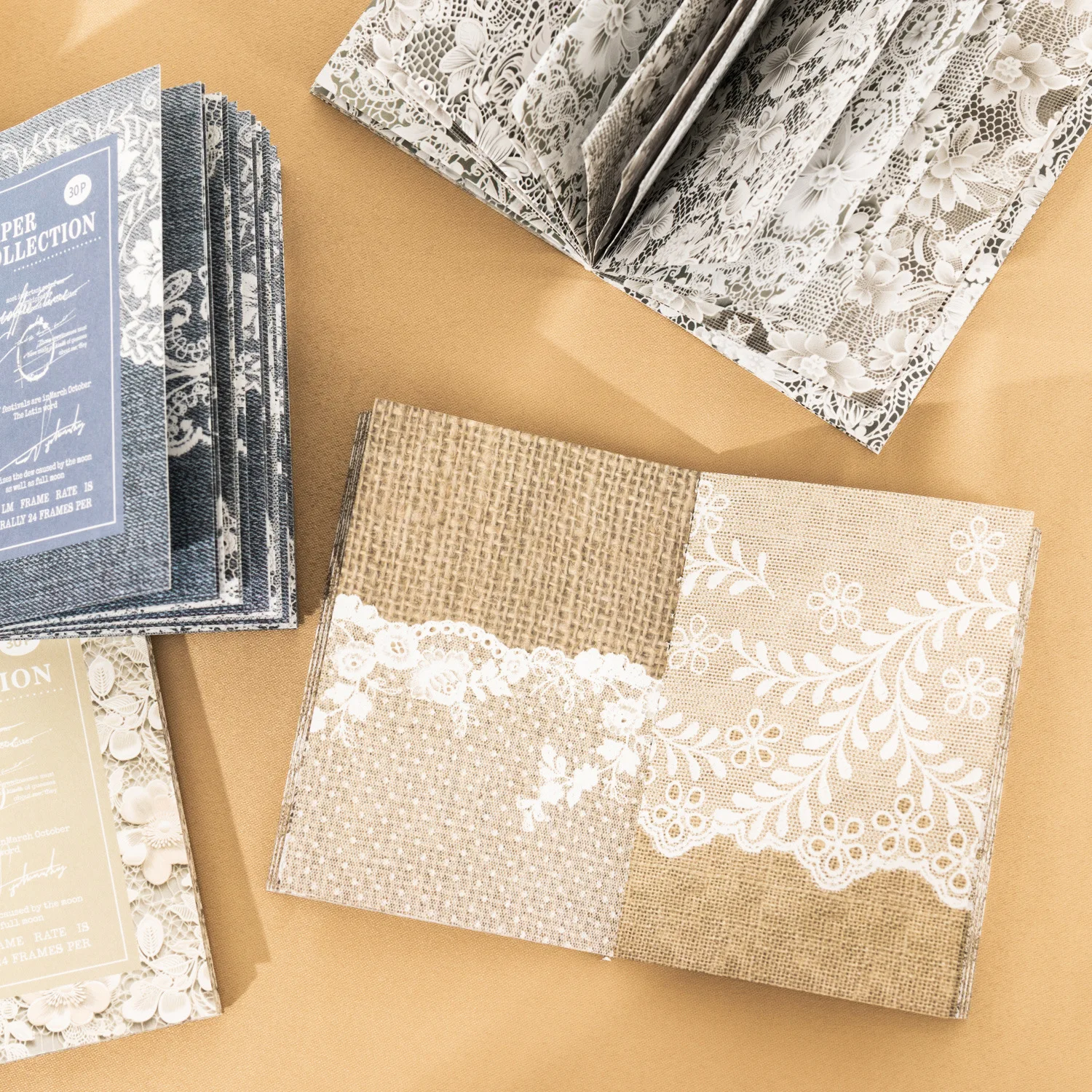 15pcs/lot Memo Pads Material Paper Paper Collections Junk Journal Scrapbooking Cards Retro Background Decoration Paper