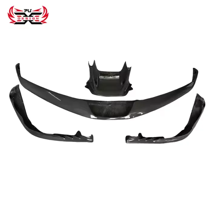 

Dry Carbon Fiber Front Lip Front Splitter Bumper Canards for Ferrari SF90 OEM Style
