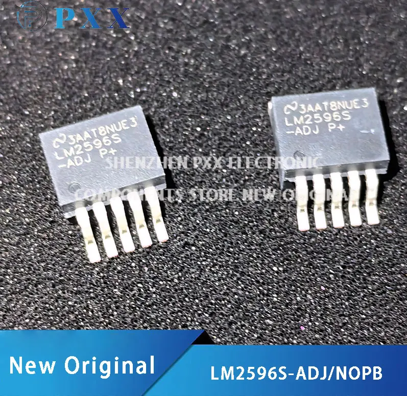 LM2596S-ADJ/NOPB LM2596 Converter 150-kHz 3-A Step-Down Voltage Regulator TO-263-5