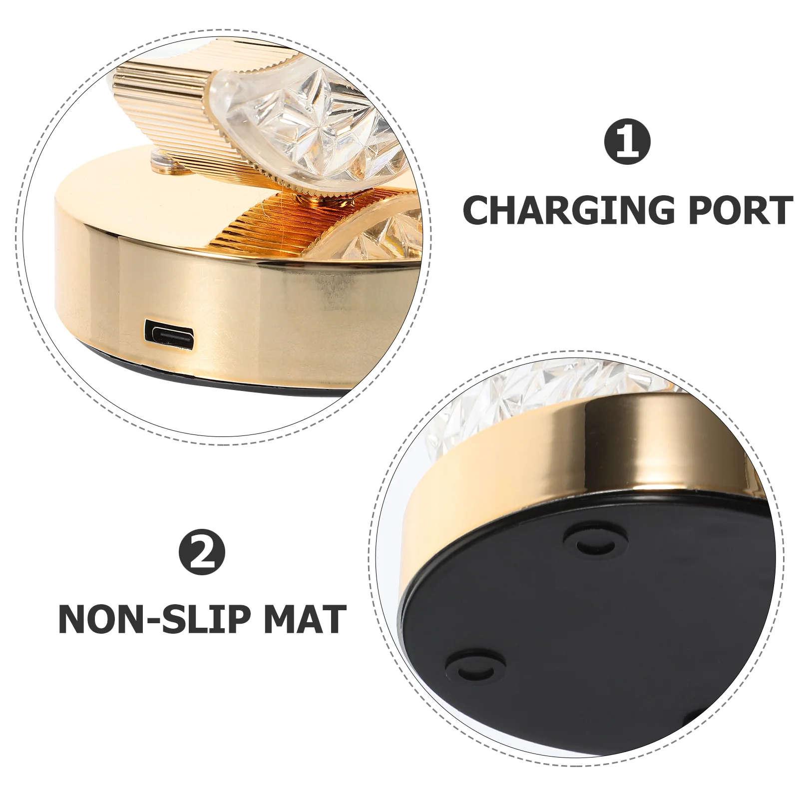 القمر السرير خمر المعادن ضوء الليل لغرفة النوم الحضانة ديكور الجدول مصباح السرير لمبة مكتب صغير Led مكتب الخفيفة