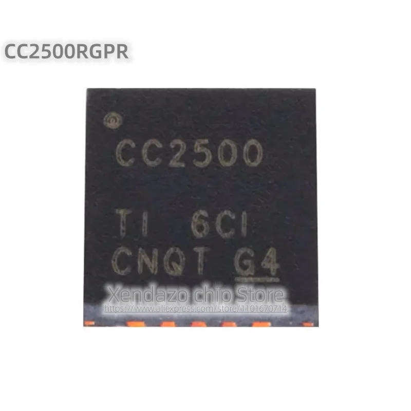 5pcs/lot CC2500RGPR CC2500 QFN-20 package Original genuine Low power ISM band RF transceiver chip