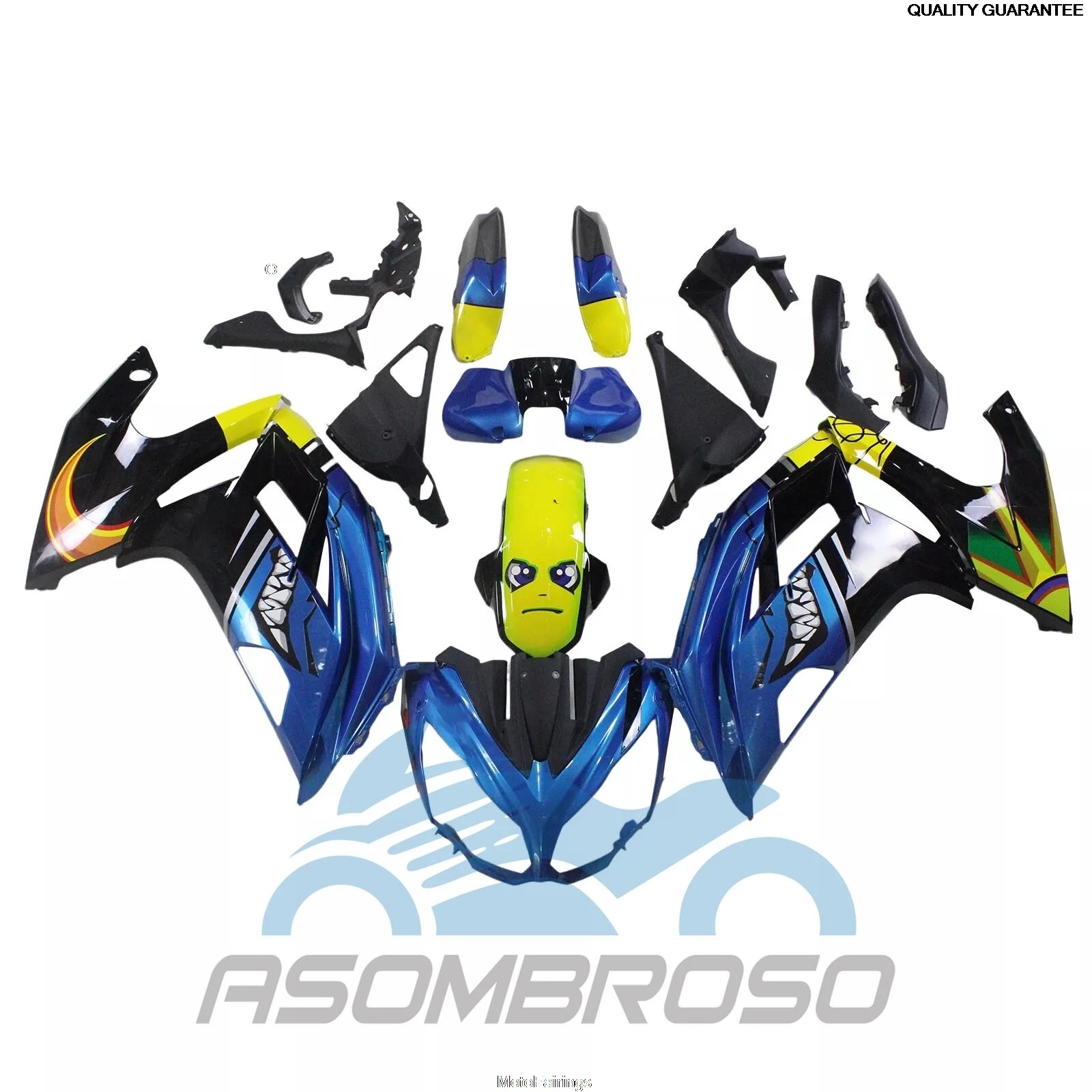 Fairings for Kawasaki NINJA650 2012 2013 2014 2015 2016 Best Aftermarket Fairing Kit ER-6F 12-16 Motorcycle Cover