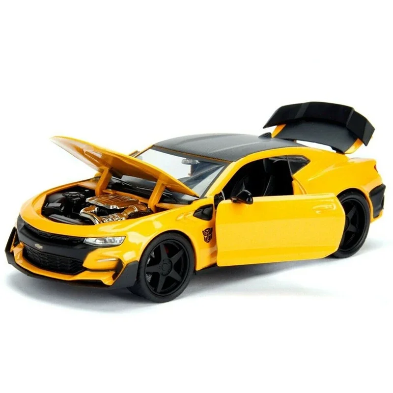 1:24 2016 Chevy Camaro BUMBLEBE High Simulation Diecast Metal Chevrolet Alloy Model Car Toys For Kids Gift Collection J327