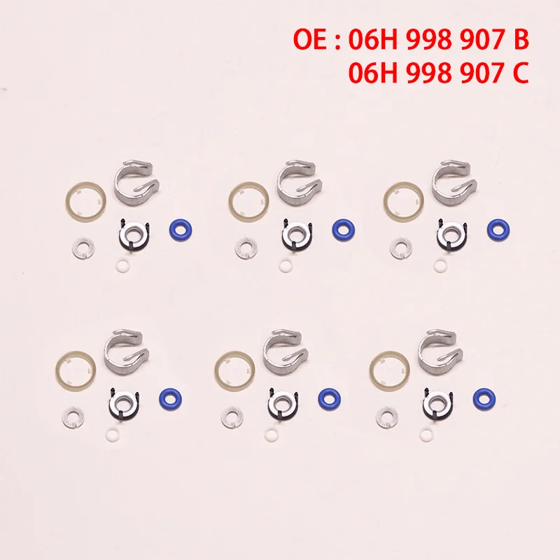 

OE качество 06H998907B 06H998907C Ремкомплект уплотнений топливной форсунки для EA888 VW Lamando Passat Tiguan Audi A3 A4 A5 S5 S4 Q5 Q3