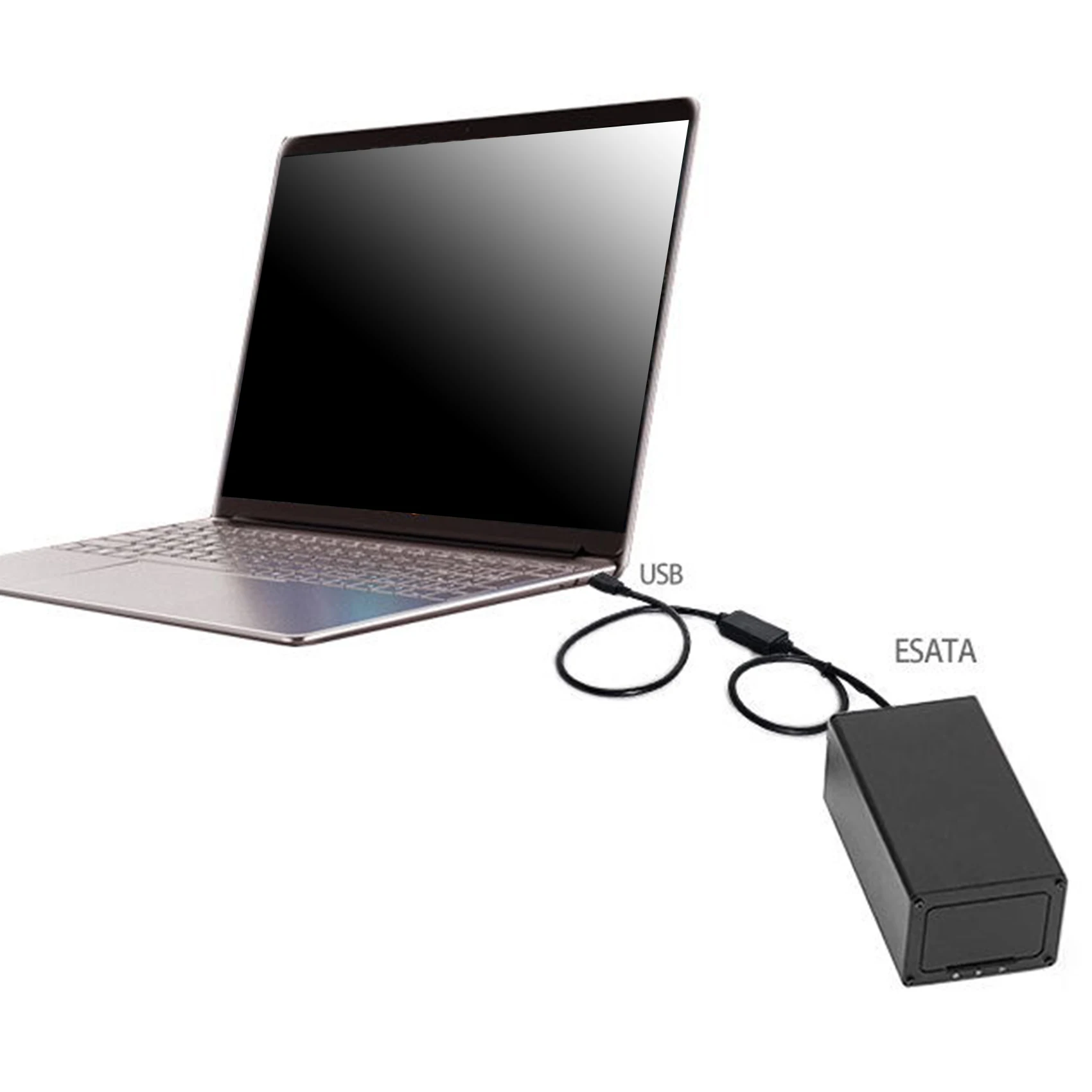 

T141C- Power over ESATA DC 5V Power to USB 3.0 Adapter USB3.0 to HDD/SSD/ODD ESATA Power Converter Cable 1M