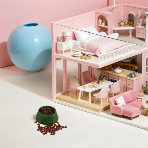 Миска для корма iBaseToy 1:12  для кукольного домика