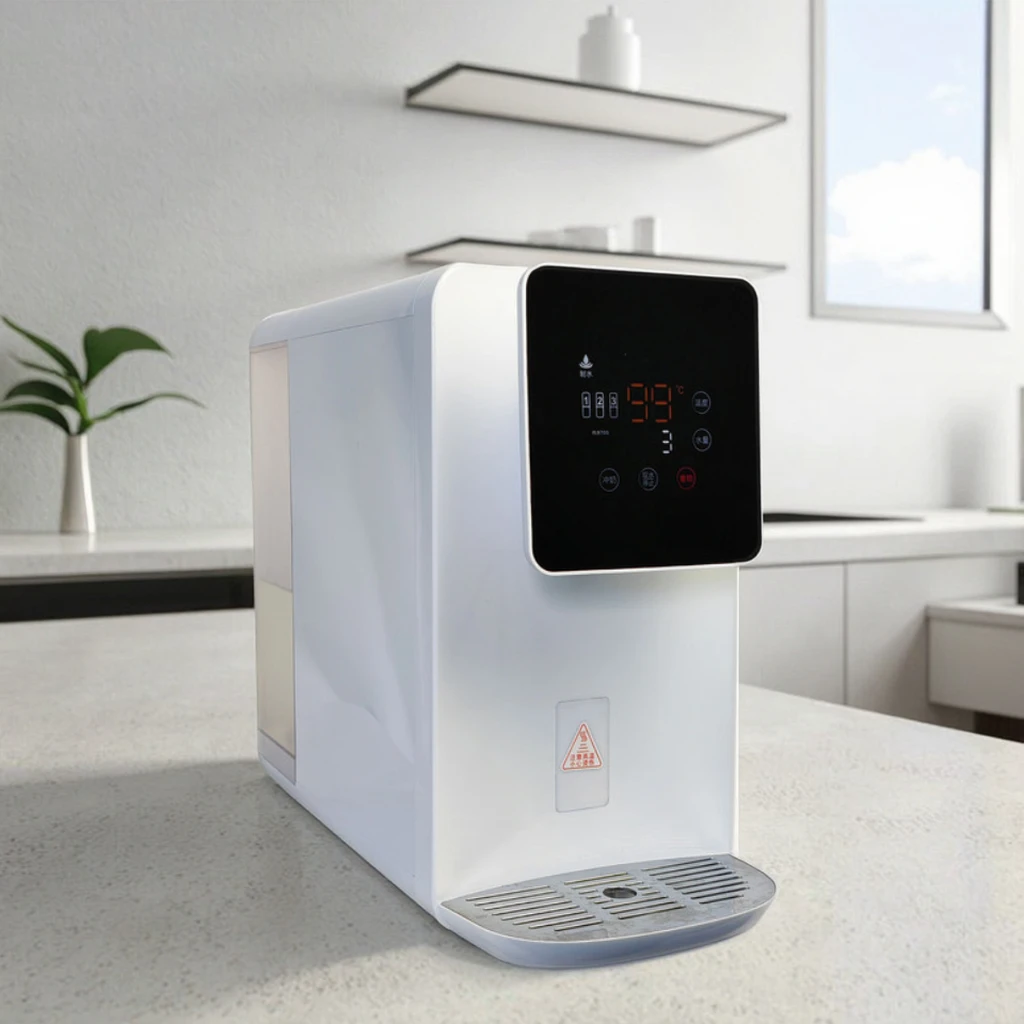 

Intelligent Desktop Reverse Osmosis Water Purifier Heating Function Integrated Filter Electric Plastic Tankless for Outdoor