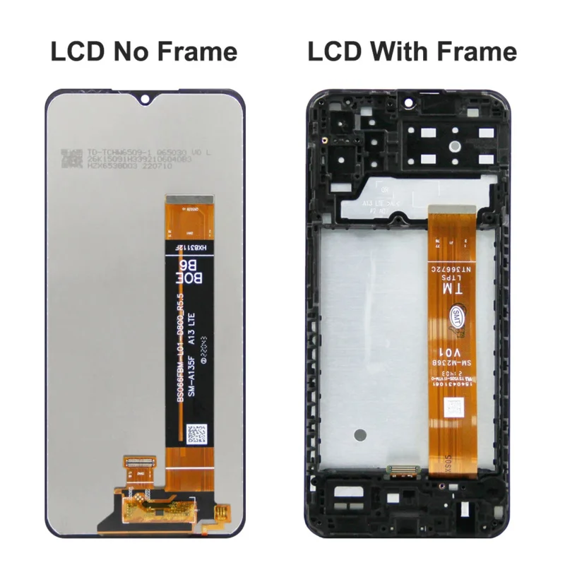 6.6'' Screen Replacement for Samsung Galaxy A13 A135 A135F A137 A137F Lcd Display