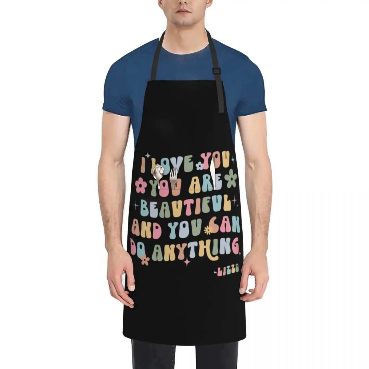 I Love You You Are Beautiful And You Can Do Everything Apron kitchen utensil Kitchen Apras For Women Apron