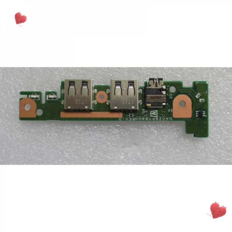Nueva placa de audio USB AA+ para Acer A314-21 A314-31 A314-32 DA0Z8PTB8D0, reemplazo de placa de conector de audio USB para portátil