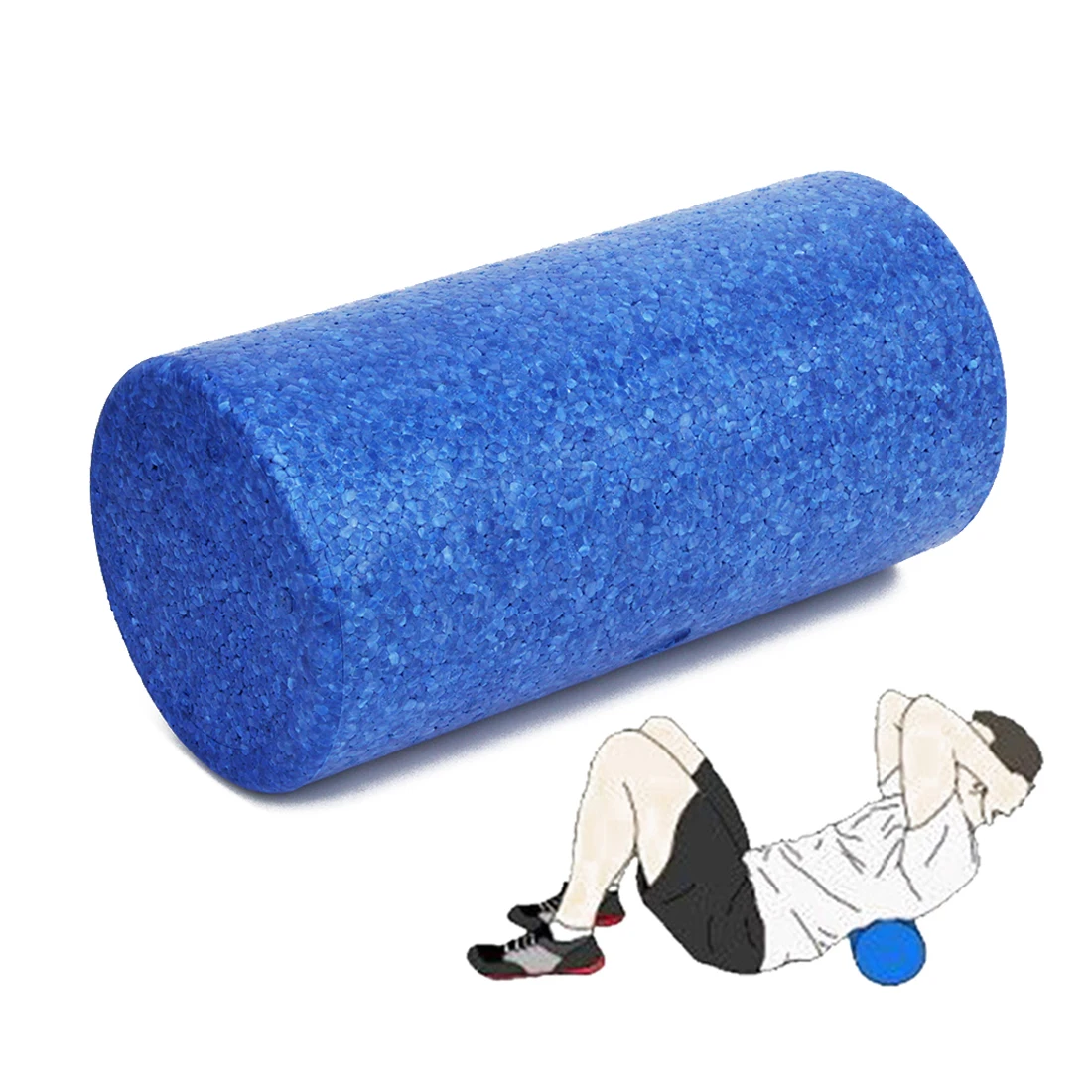 Foam Axis Muscle Relaxation Hard Epp Solid Yoga Post Massage Assisted Roller Leg Roll Back Solid Fitness Roller