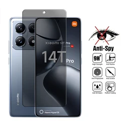 For Xiaomi 14T Pro Glass For Xiaomi 14T 14 T Pro Tempered Glass Anti-spy Privacy 9H Screen Protector For Xiaomi 14T Lens Film