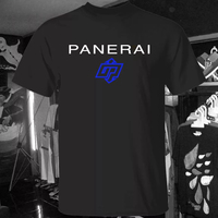 Summer 2025 Panerai Luxury Men's High-quality T-shirt with Funny Print Short-sleeved Round Neck T-shirt for Men