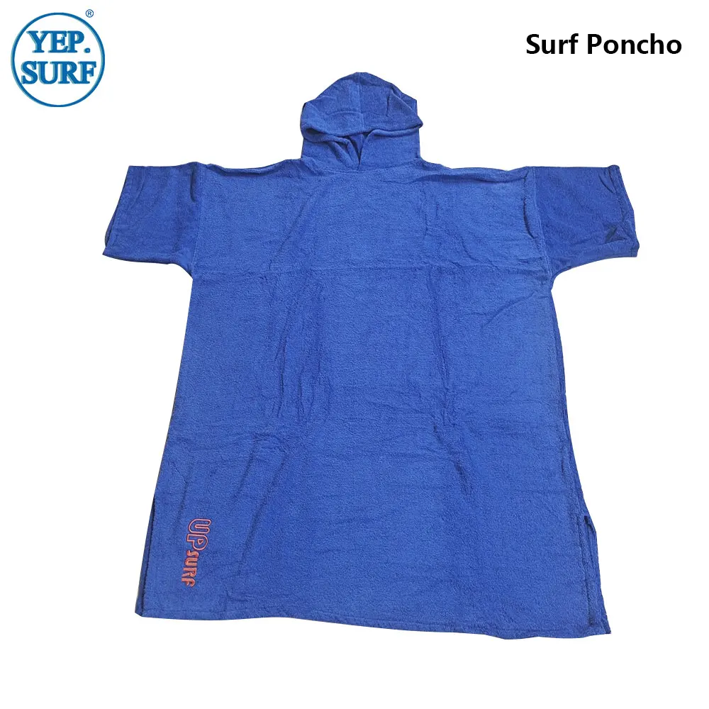 Surfing Poncho Cotton Beach Robe Towel Quick-Dry Hooded Wetsuit Changing Robe Unisex Bath Towel poncho toalla surf