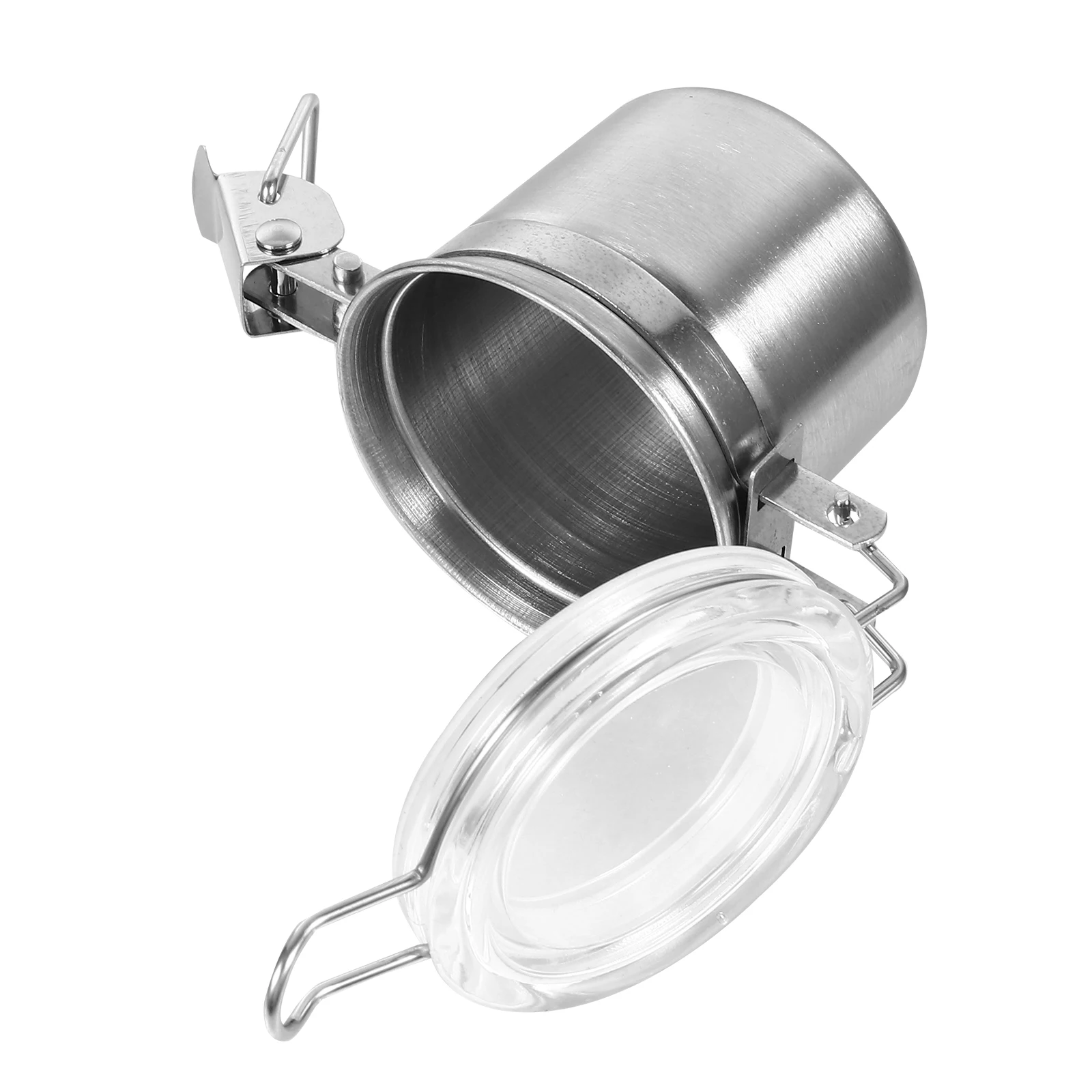 

1pc Stainless Steel Container Tea Storage Box Tea Jar for Coffee Coffee Bean Canister Beans Sealed Jar Storage Box Home Use