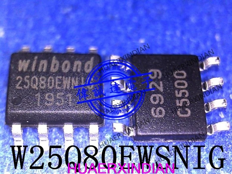 Новый оригинальный 1,8 V W25Q80EWSNIG W25Q80EWNIG 25Q80EWN1G SOP8 в наличии
