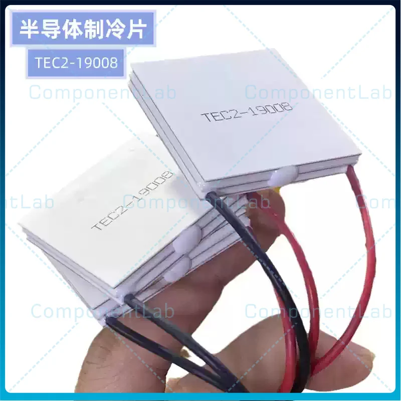 Industrial-Grade Dual-Layer TEC2-19008 Cooling Module 12V 8A High-Temperature-Difference Semiconductor 40MM x 40MM -40°C
