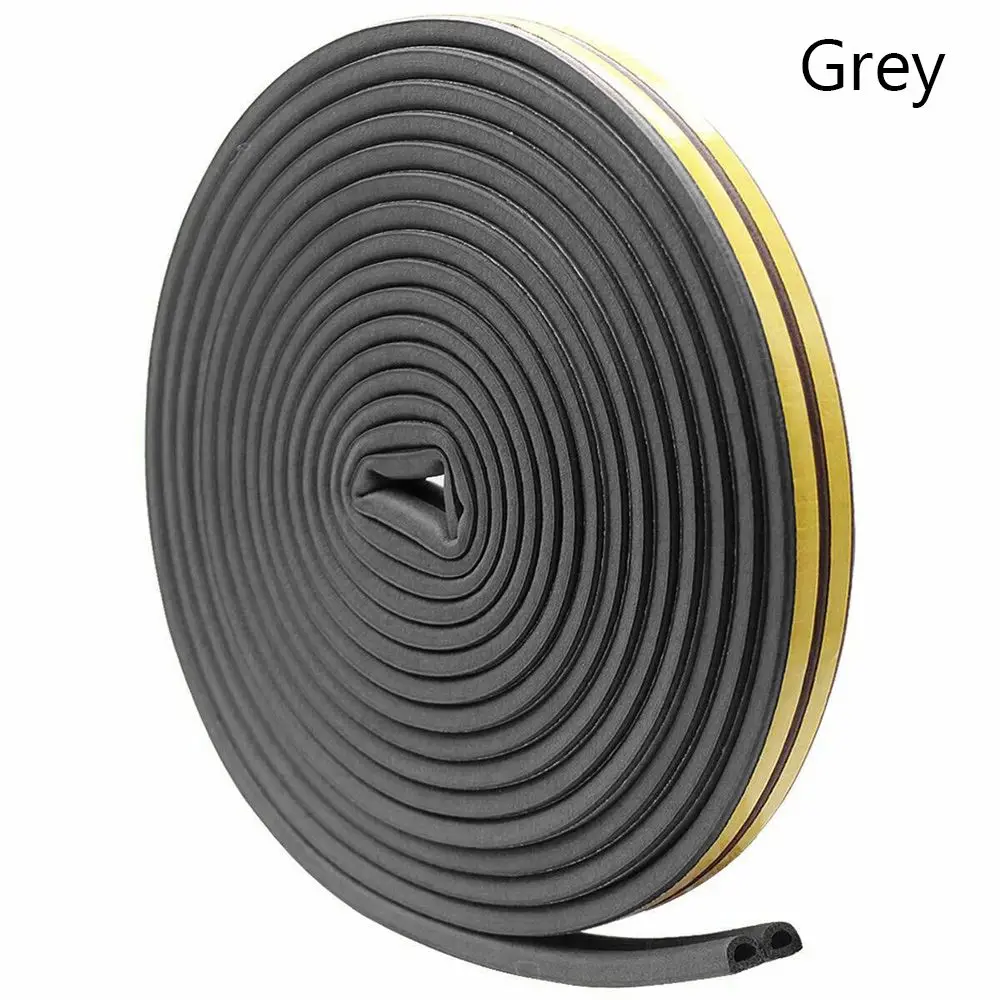 

5/10M Soundproof Rubber Anti Collision Foam Draught Excluder Seal Strip Window Door