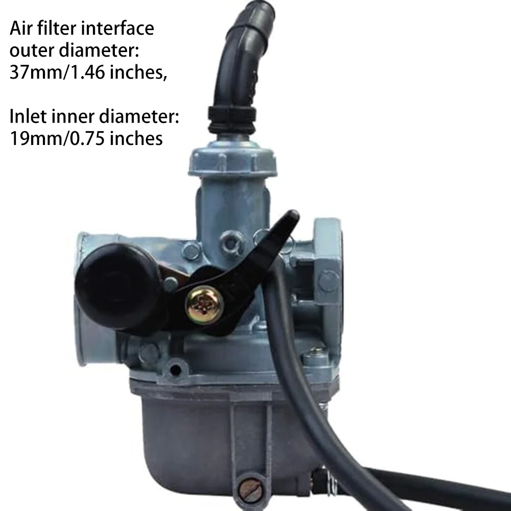 

4-тактный карбюратор двигателя PZ19 Карбюраторный воздушный фильтр и топливный шланг в комплекте Фильтр полной установки
