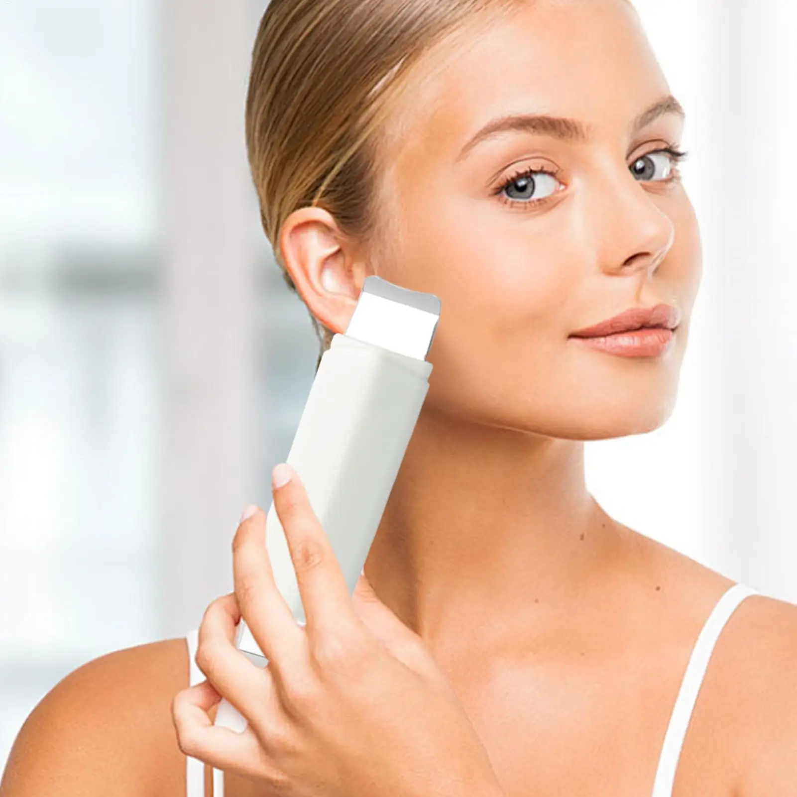 Spatule pour le visage, extracteur de pores Double face, spatule faciale en acier inoxydable pour femmes et filles, Spa, soins quotidiens, toilettage personnel, beauté