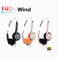 FiiO Snowsky Wind ON-Ear Headphone Hi-Res Audio 3.5mm with Microphone 40mm Dynamic Driver HiFi Headset for Recording Gaming