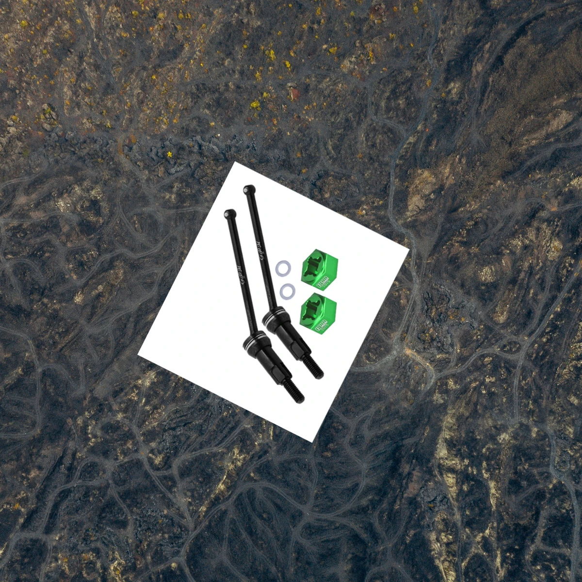 

GPM 1/18 Granite Grom Typhon Grom RTR-ARA2106 Steel F/R CVD Axles & Alloy 7075 Wheel Hexes