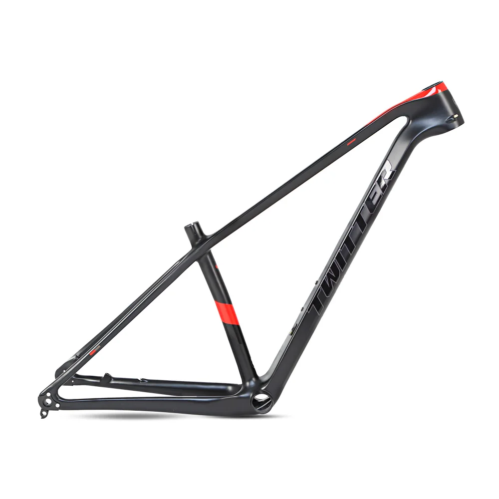 

Hot Selling Warrior Bicycle Frame Carbon MTB Frame 29 Tyre Bike Frame With Thru Axle Lever For Sale