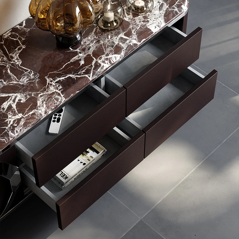 デザイナーモダンなテレビキャビネットモニター収納廊下モニターコンソールテレビスタンドディスプレイエンターテイメント Muebles パラテレビ家具