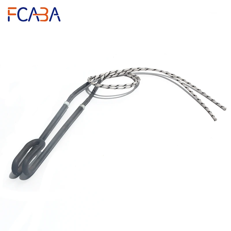 FCABA  Air Heating Elements 230V 370W 304 Stainless Steel With Green Oil Heater for Home Appliances Parts