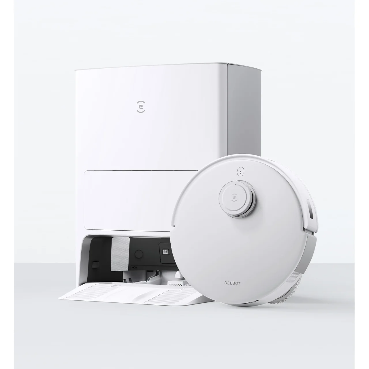 Ecovacs หุ่นยนต์ดูดฝุ่นอัตโนมัติ T20SPRO บ้านอัจฉริยะซักและอบแห้งฆ่าเชื้อใหม่ T20PRO