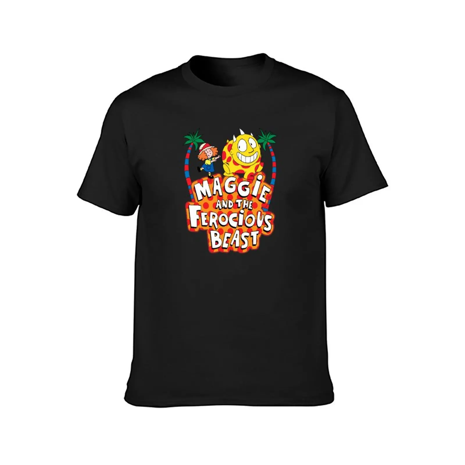 maggie and the ferocious beast T-Shirt anime clothes for a boy fruit of the loom mens t shirts