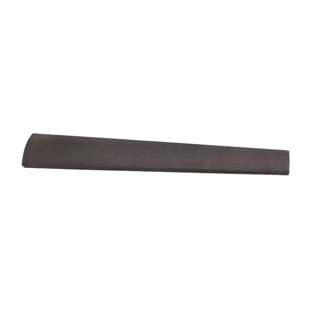 Guitar Neck Fingerboard Ukulele Fingerboard, Ebony for 4/4 Violin