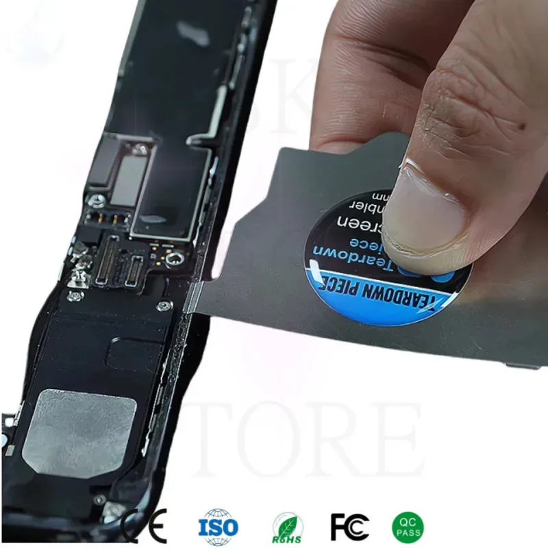 

TE-024 3D ультратонкая карта из нержавеющей стали для разборки iPhone Samsung Huawei Xiaomi Лист ЖК-экрана 0,12 мм Инструменты для открытия